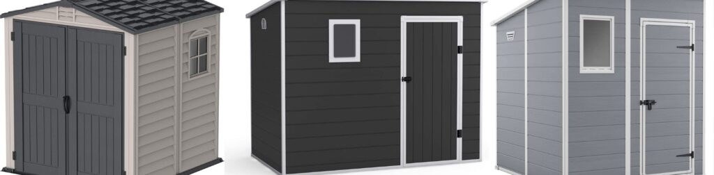 plastic sheds BillyOh Oxford Outdoor Plastic Garden Shed Including Floor